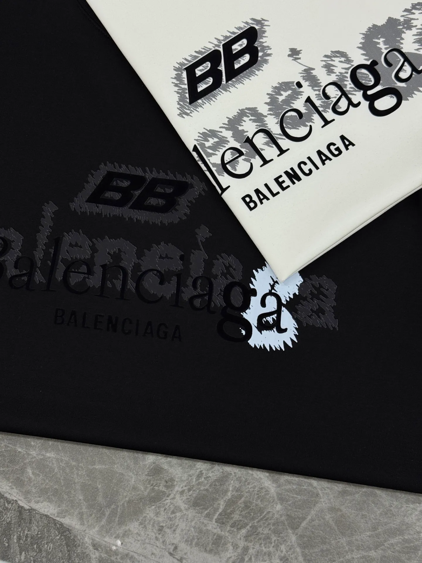 ⚜️Balenciaga New Arrival T ❤️ 190g ， . Breathable， ！ “BB” ， ， ✨ ！ ：Black.White.Sizes：M-3XL ！（S 4XL ）175/145 XL